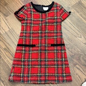 Florence Eiseman tartan plaid Kids Dress size 8
